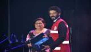 بالصور.. تنصيب خالد النبوي ونصير شمة سفيرين لبنك الدم المصري