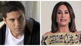 الممثل المصري أحمد عز والتونسية هند صبري