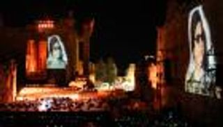 بالصور.. أم كلثوم تعود إلى بعلبك بعد 48 عاما