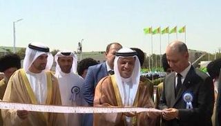 افتتاح مستشفى الشيخ خليفة بن زايد في تركمانستان