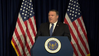 وزير الخارجية الأمريكي مايك بومبيو 