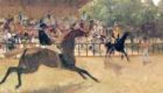 80 لوحة عن الخيول في مضمار "شانتي" الباريسي