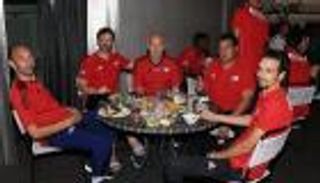 أجواء ودية بين الاتفاق وبني ياس بعد ودية معسكر هولندا