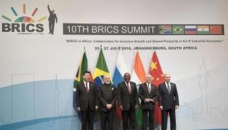 قادة مجموعة بريكس