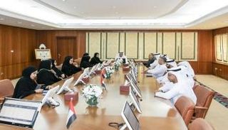 جانب من اجتماع غرفة عجمان