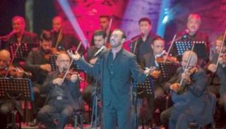 كاظم الساهر في حفل بيت الدين 