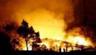 جندي أمريكي متقاعد ينقذ خيولاً وحيوانات من حرائق كاليفورنيا