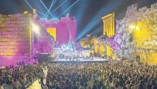 ضمن فعاليات مهرجانات بعلبك 