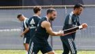 نافاس وكارباخال ينضمان لتدريبات ريال مدريد في أمريكا