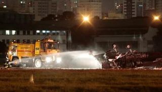 تحطم طائرة صغيرة في مطار "ساو باولو" البرازيلي ومقتل قائدها