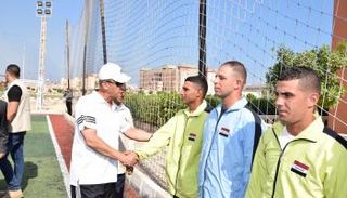 وزير الدفاع المصري بـزيّ التدريب مع القوات بشمال سيناء