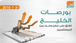 بورصات الخليج عند الإغلاق