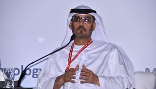 حسين الحمادي خلال مشاركته في قمة الابتكار بمصر  