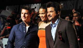 النجم الهندي أنيل كابور مع توم كروز