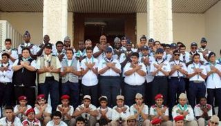 انطلاق أعمال المعسكر الكشفي لخدمة الحجاج بالمدينة المنورة