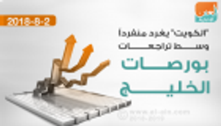 "الكويت" يغرد منفردا وسط تراجعات بورصات الخليج