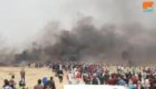 استشهاد فلسطيني متأثرا بإصابته خلال مسيرات العودة