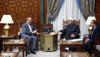 شيخ الأزهر وسفير العراق بالقاهرة