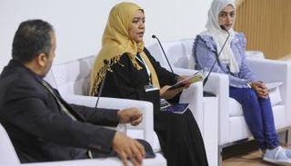 في ندوة بمعرض ساو باولو للكتاب بالبرازيل 