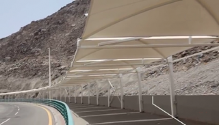 طرق المشاة في المشاعر المقدسة