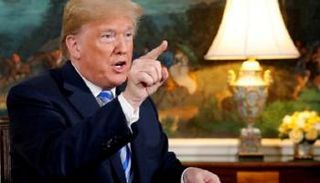 الرئيس الأمريكي دونالد ترامب