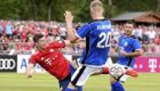 بايرن ميونيخ يفوز بفارق 18 هدفا في مباراة تحضيرية