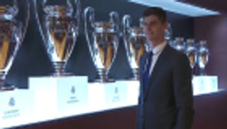 كورتوا يوضح حقيقة إساءته لريال مدريد