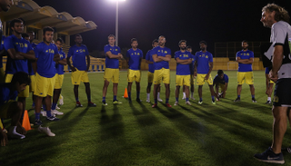 لاعبو النصر 