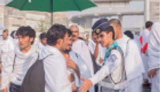 400 كشاف سعودي يسهمون في تفويج حجاج الدول العربية