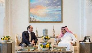 الملك سلمان بن عبدالعزيز آل سعود والرئيس عبد الفتاح السيسي