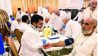 خط ساخن للتدخل السريع وإنقاذ الحجاج المصابين بـالجلطات