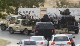 عناصر من المليشيات المسلحة المدعومة من تركيا في طرابلس -أرشيفية