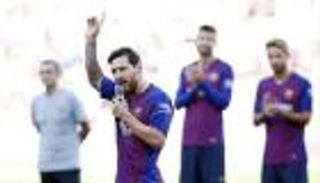 ميسي يتحدث عن شارة القيادة ودوري الأبطال 