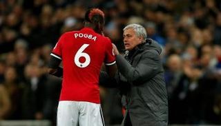 جوزيه مورينيو وبول بوجبا