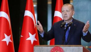 الرئيس التركي رجب طيب أردوغان