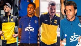 لاعبو الهلال والاتحاد