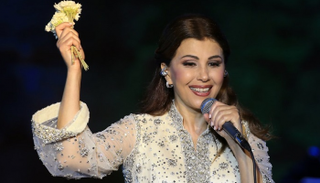 نجمة الغناء اللبنانية ماجدة الرومي
