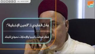 عادل الفايدي خلال حديثه مع "العين الإخبارية"