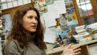 الناشرة والكاتبة التركية نرمين مول أوغلو 