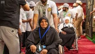 حجاج فلسطين يشيدون بالخدمات المقدمة لهم 