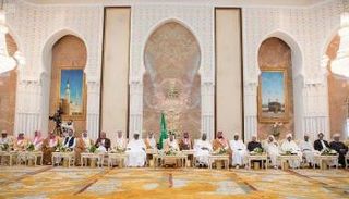 خادم الحرمين يستقبل رؤساء الدول وكبار الشخصيات الإسلامية مؤدي الحج