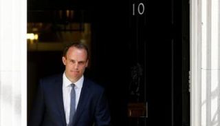 دومينيك راب الوزير البريطاني المكلف بملف بريكست