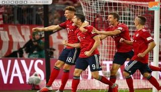 من مباراة بايرن ميونيخ وهوفنهايم