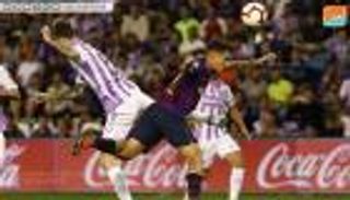 "حكم الفيديو"  تسهم في فوز برشلونة الصعب على بلد الوليد