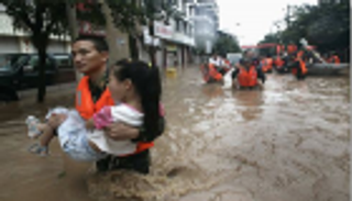 1.45 مليار دولار خسائر الصين من الفيضانات في شهر