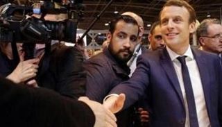 الرئيس الفرنسي إيمانويل ماكرون
