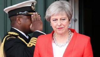 رئيسة الوزراء البريطانية تيريزا ماي 