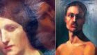 عرض 3 لوحات بريشة جبران خليل جبران للبيع في لندن