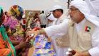 مؤسسة خليفة الإنسانية تواصل إغاثة متضرري فيضانات السودان