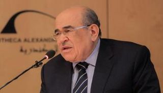 دكتور مصطفى الفقي مدير مكتبة الإسكندرية 